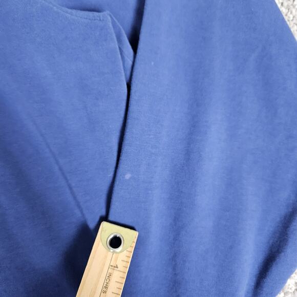 B Draddy Shirt Mens Large Blue Polo Stretch Golf Faded Pima Cotton Blend *Read* - Picture 10 of 12